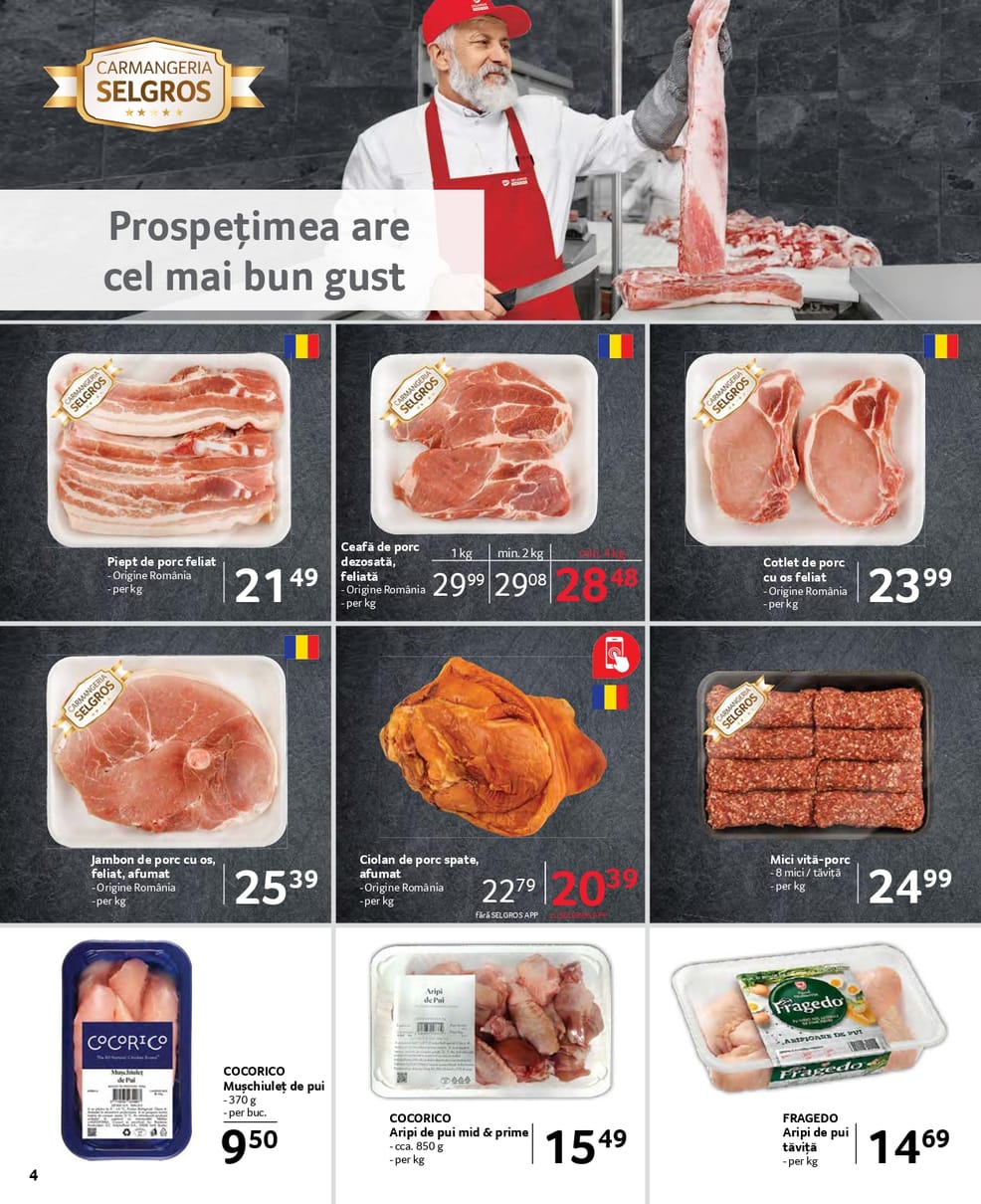 catalog Selgros alimentar